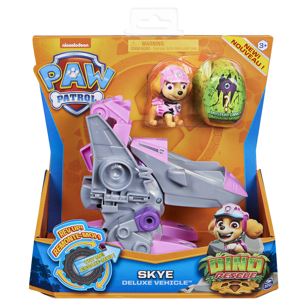 Paw Patrol Dino Deluxe Themed Vehicles asst