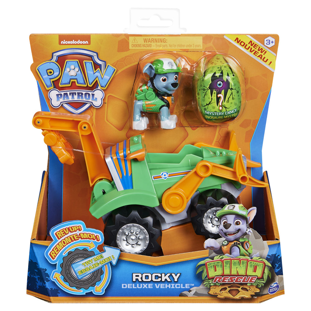 Paw Patrol Dino Deluxe Themed Vehicles asst