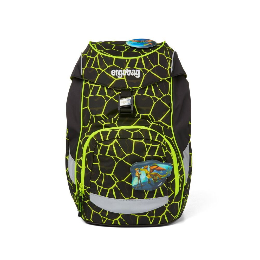 Skoletaske Ergobag Prime Dragon RideBear