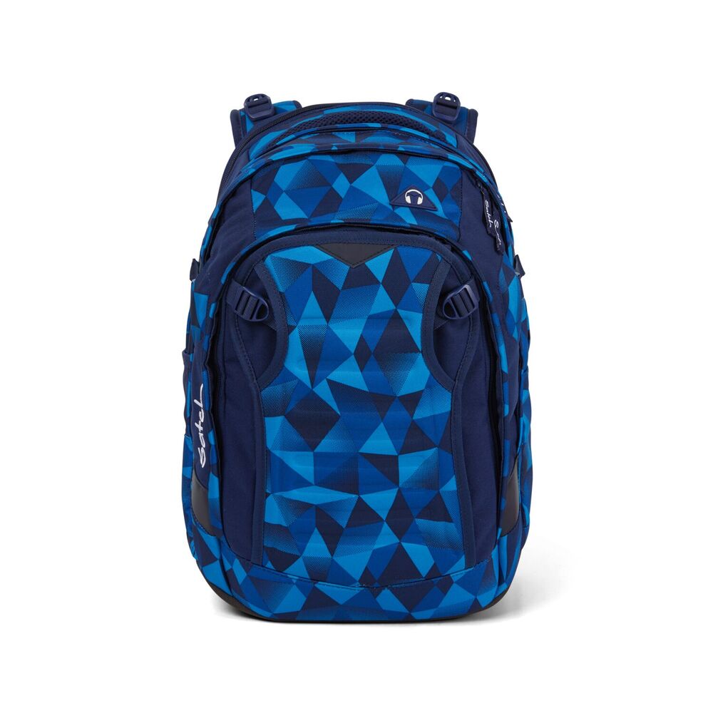 Skoletaske Satch Match Blue Crush