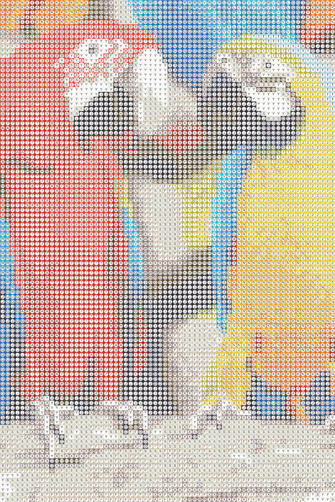 Diamond Art lærred papegøjer 30 x 20 cm