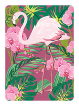Diamond Art flamingo 13 x 18 cm