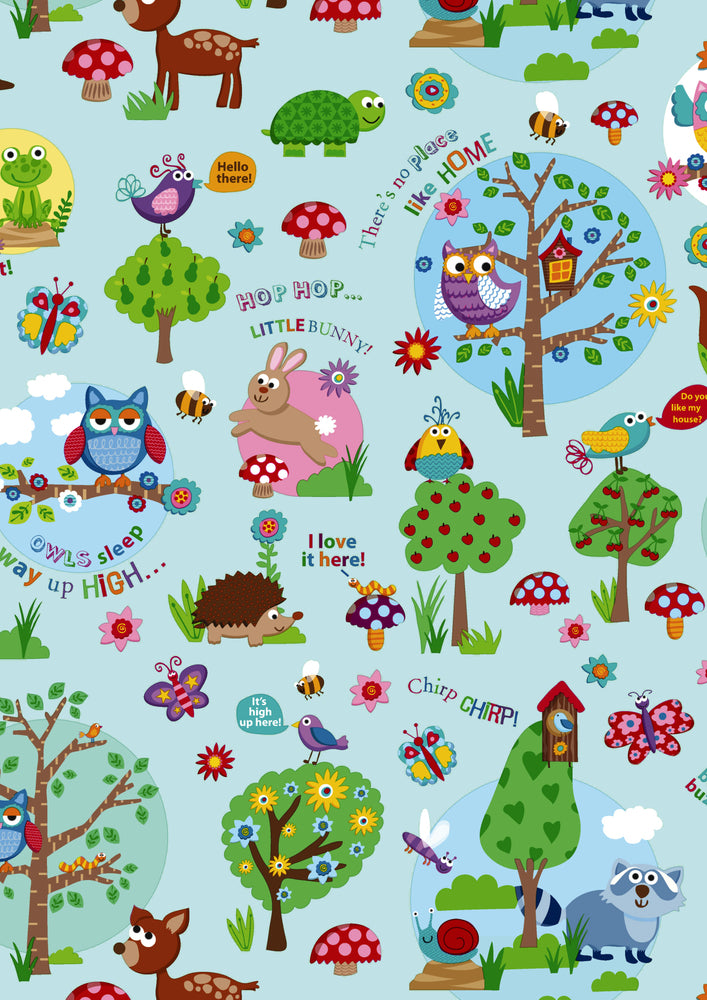 Økonom børn sjove dyr/garden k601543 100 cm x 100 m