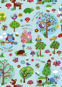 Økonom børn sjove dyr/garden k601543 100 cm x 100 m