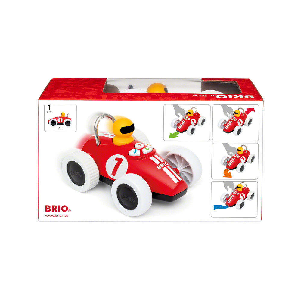 Leg og lær action racerbil