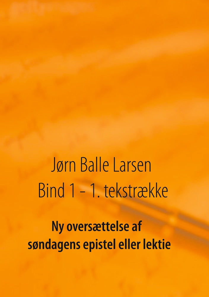 Ny oversættelse af søndagens epistel eller lektie