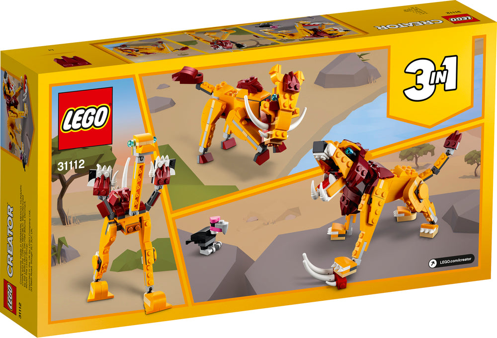 31112 LEGO Creator Vild Løve