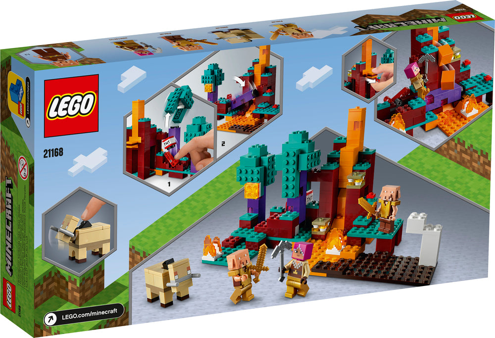 21168 LEGO Minecraft Den sære skov