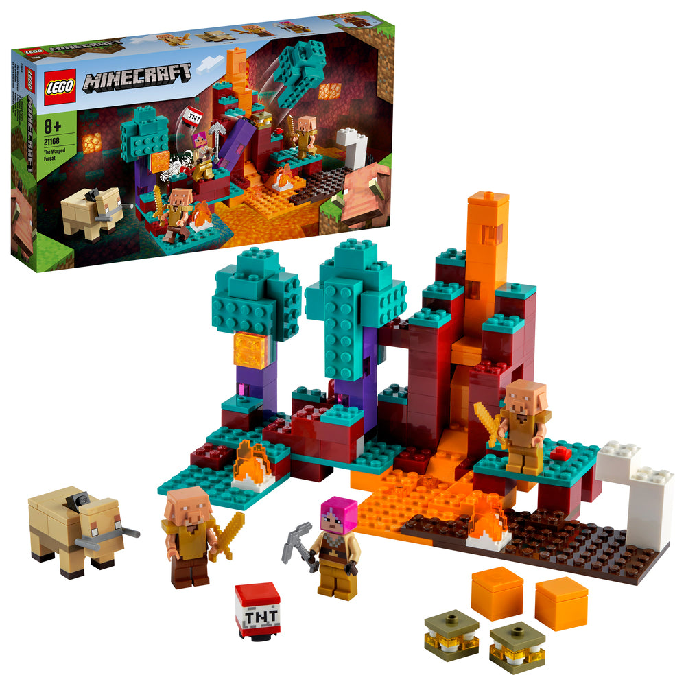 21168 LEGO Minecraft Den sære skov
