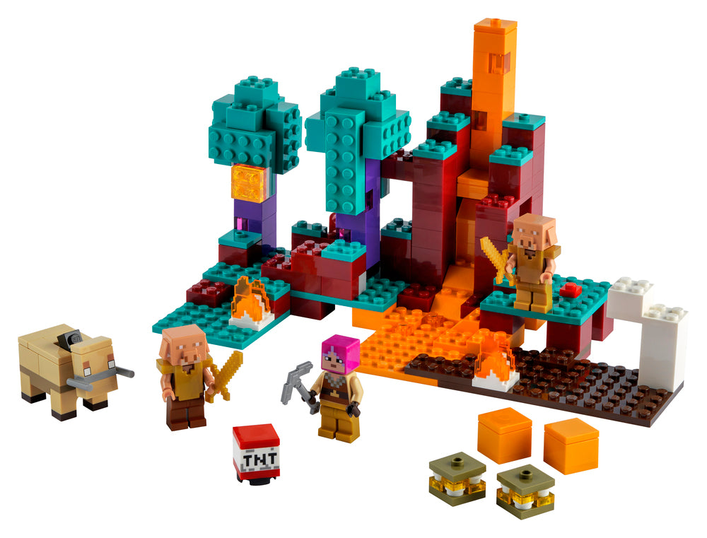 21168 LEGO Minecraft Den sære skov