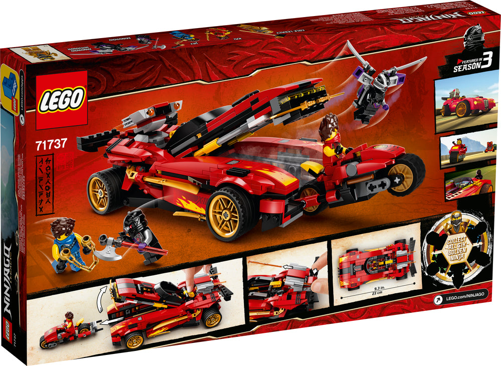 71737 LEGO Ninjago X-1 Ninjabil