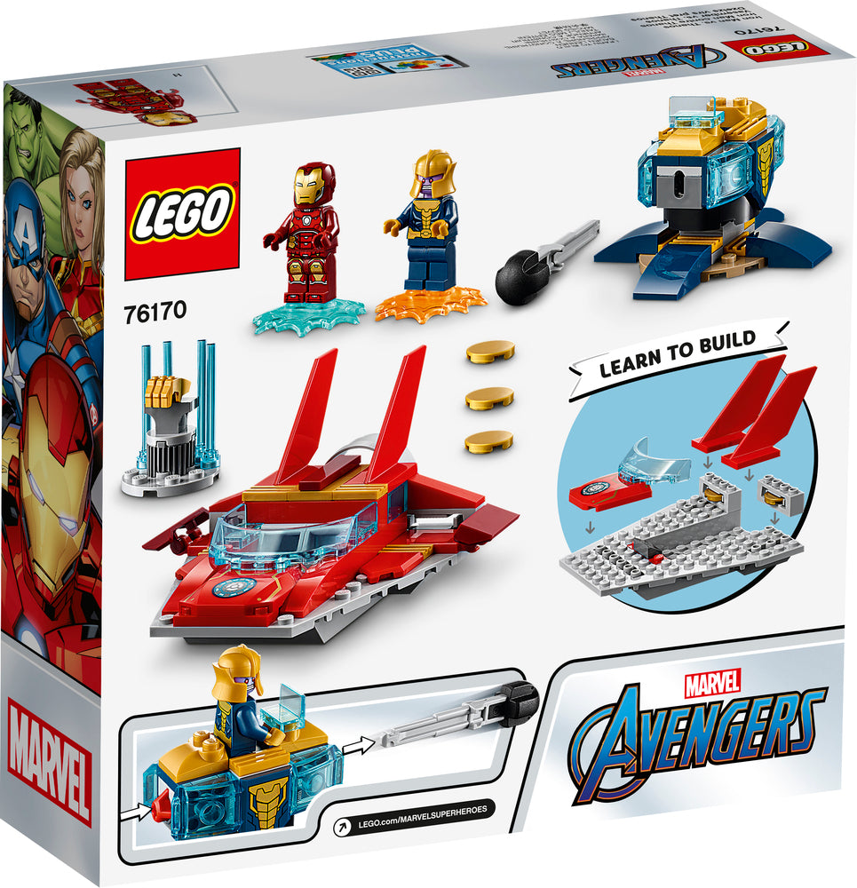 76170 LEGO Super Heroes Iron Man mod Thanos