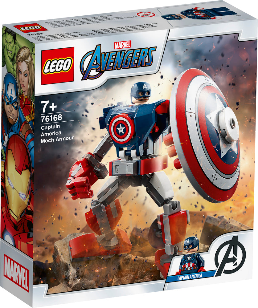 76168 LEGO Super Heroes Captain Americas kamprobot