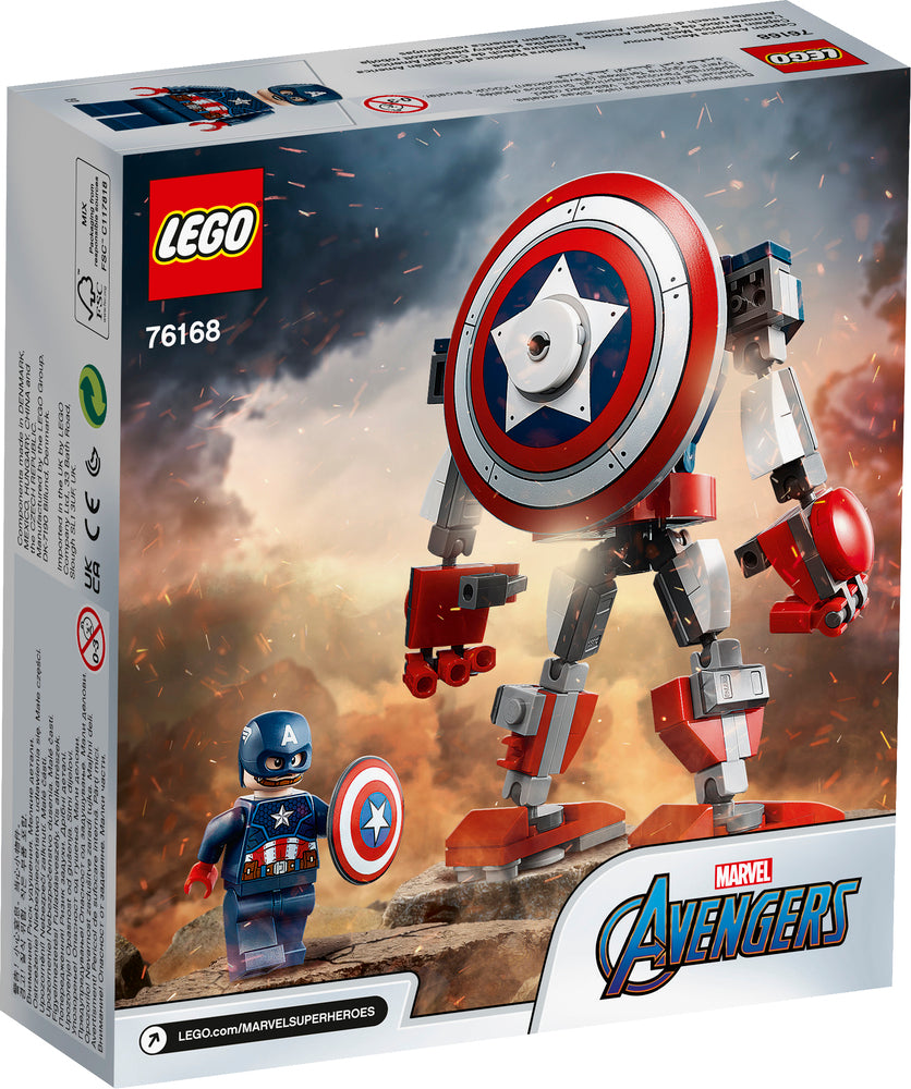76168 LEGO Super Heroes Captain Americas kamprobot