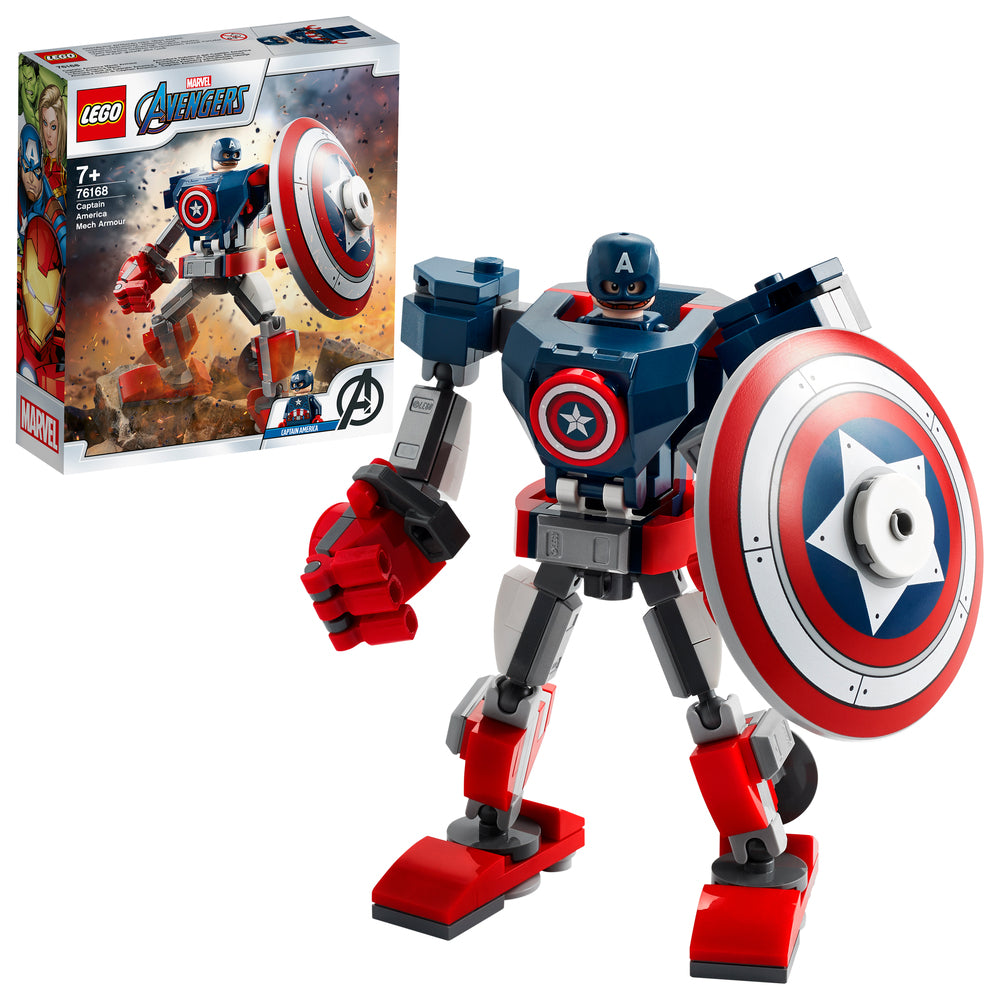 76168 LEGO Super Heroes Captain Americas kamprobot