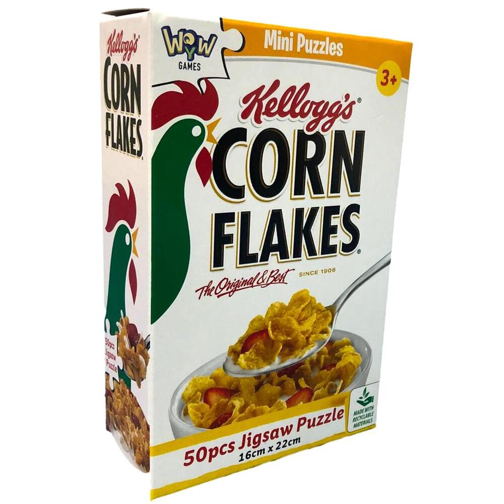 Mini Puzzle Kelloggs 50 brikker asst