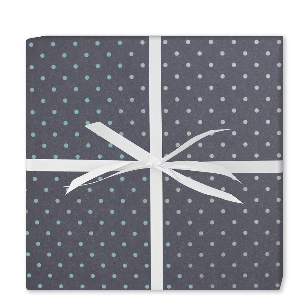 Økonom minidots denim 38 cm x 150 m