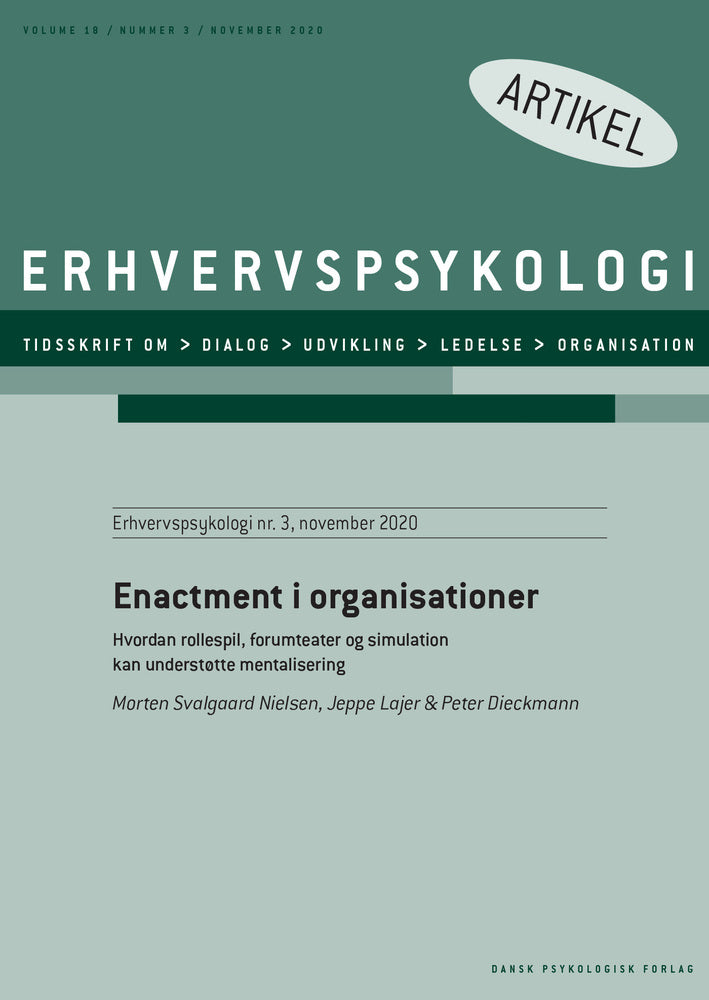 Enactment i organisationer