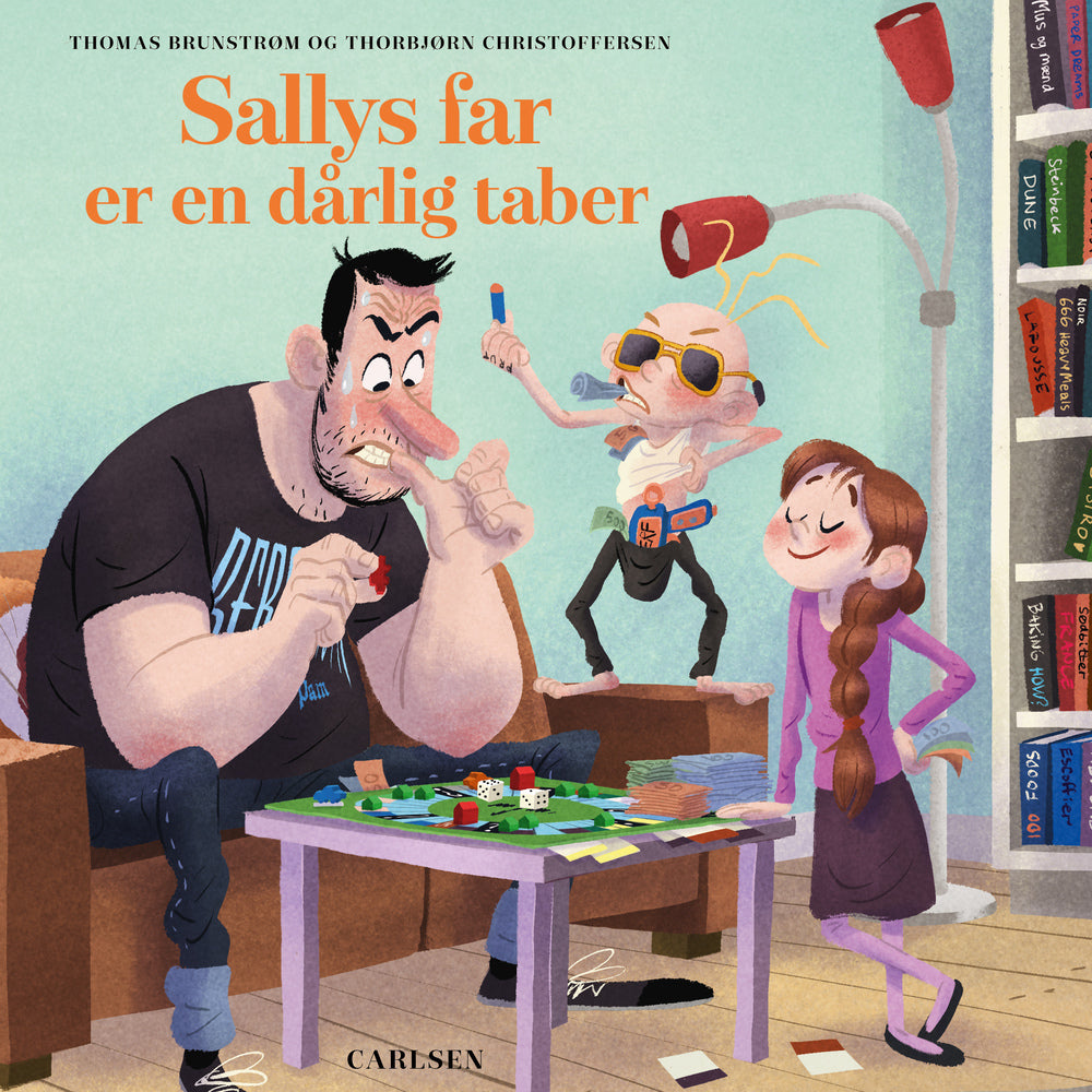 Sallys far er en dårlig taber