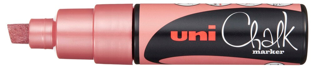 Marker Uni Chalk Pwe 8K Metallic Rød