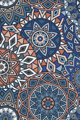 Diamond Art lærred mandala 30 x 20 cm