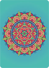 Diamond Art mandala 13 x 18 cm