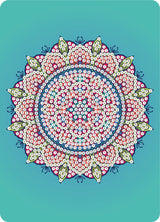 Diamond Art mandala 13 x 18 cm