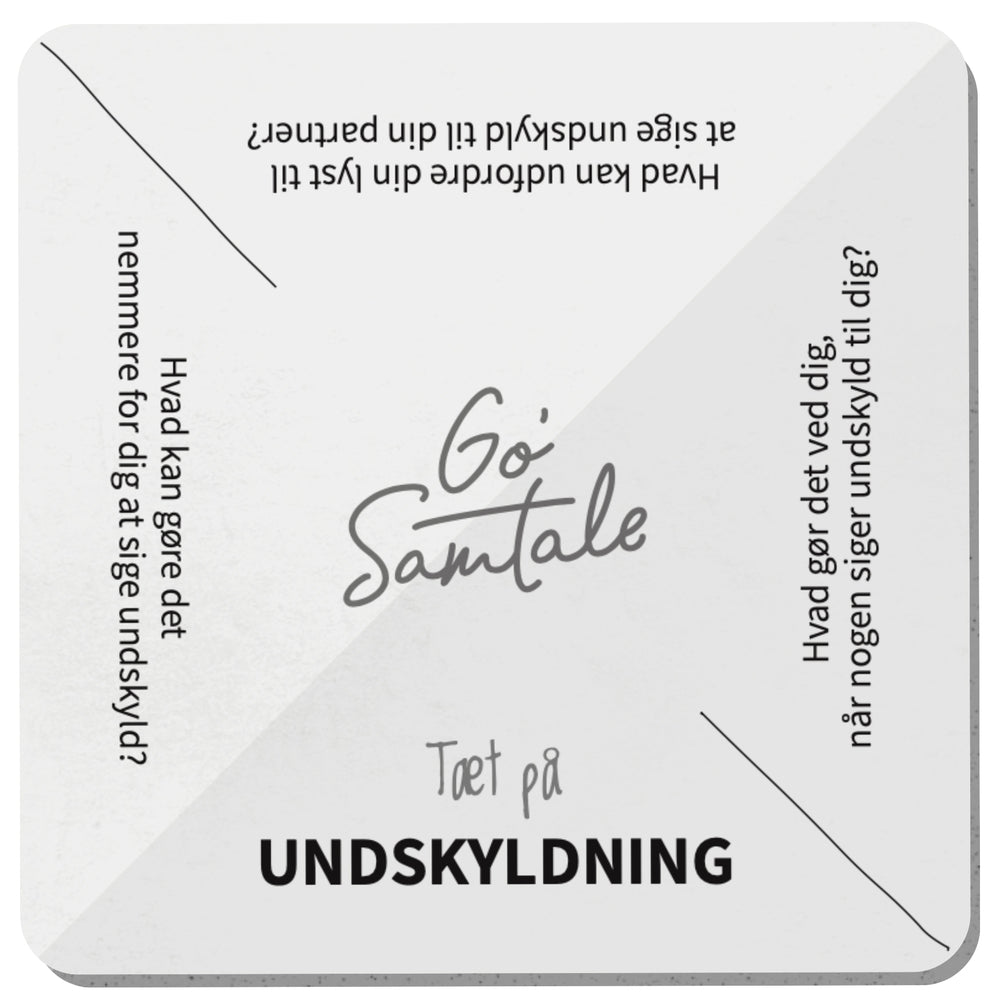 Go' Samtale Parudgave samtalekort