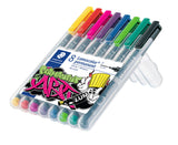 marker lumocolor staedtler 318 8 stk/ass permanent