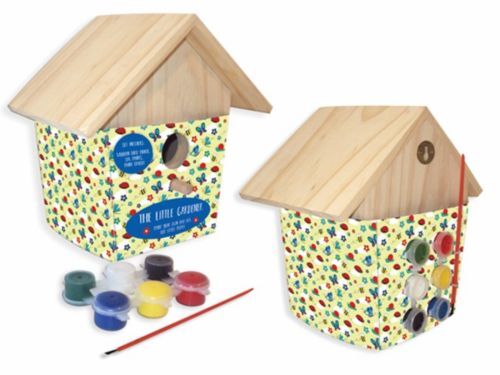 Paint Your Own Birdhouse - Mal dit eget fuglehus