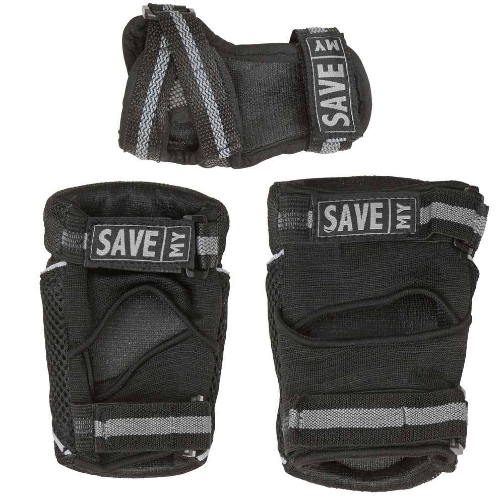 Save My Bones beskyttelses sæt sort S