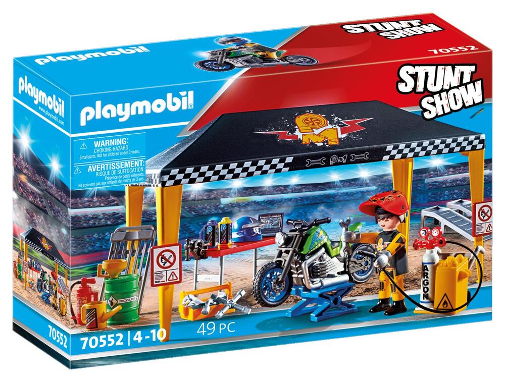 70552 Stuntshow workshop tent