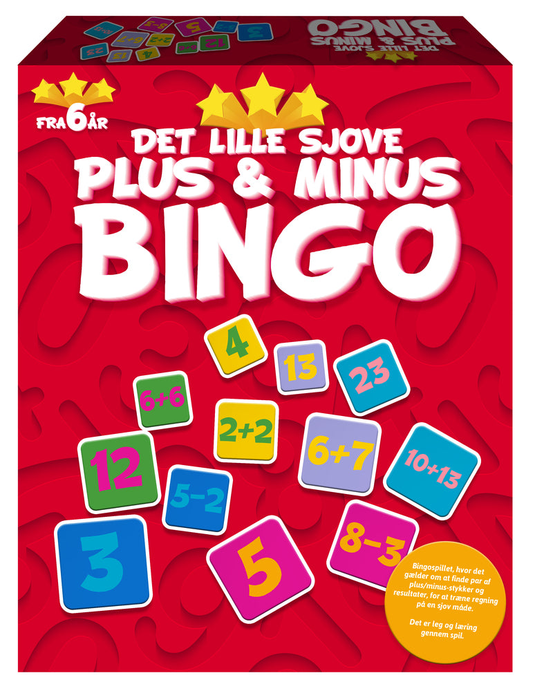 Plus & minus bingo