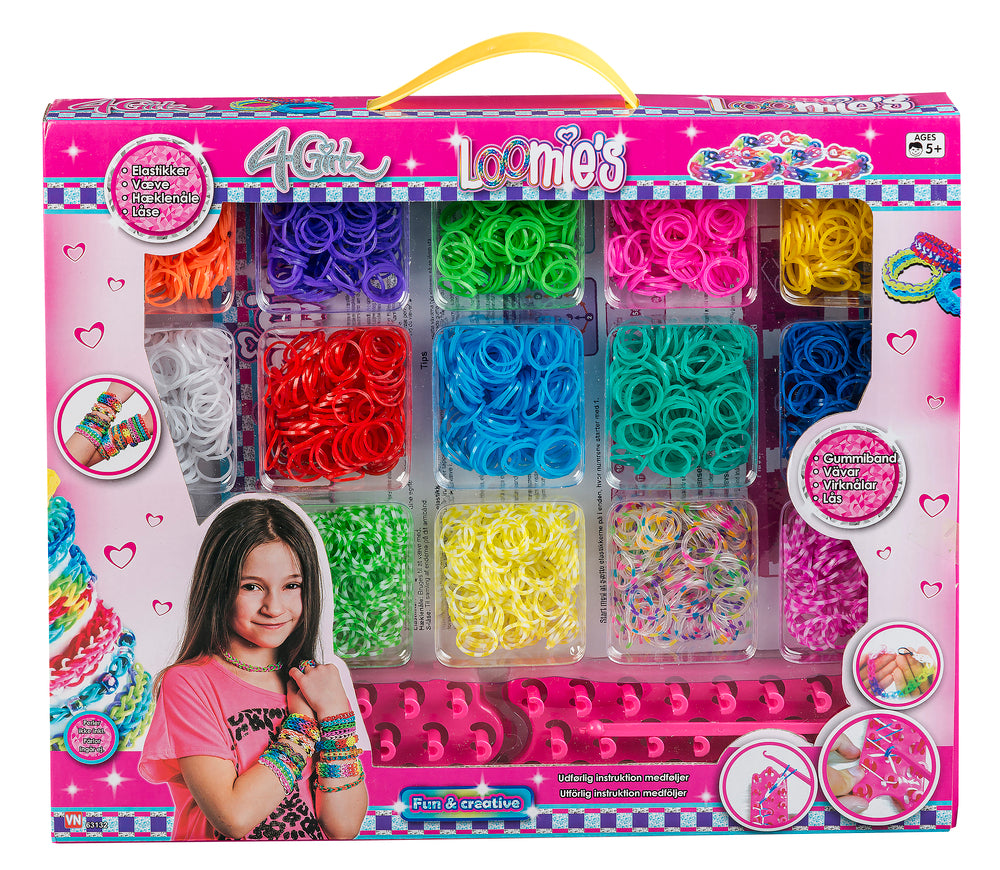 Loombands 2800 stk