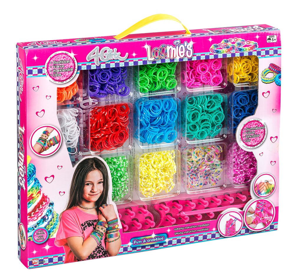 Loombands 2800 stk