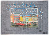 Puslespilstæppe 130x89cm