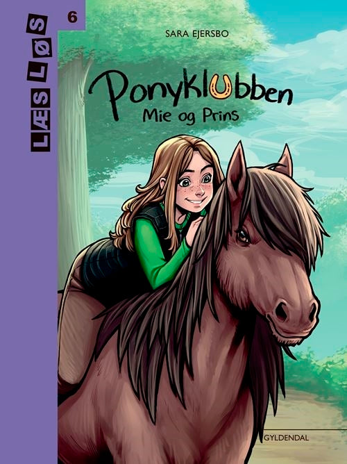 Ponyklubben. Mie og Prins