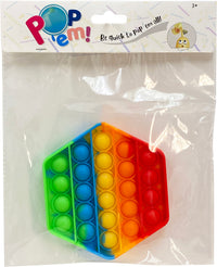 POP'EM Bubble Fidget Rainbow Square