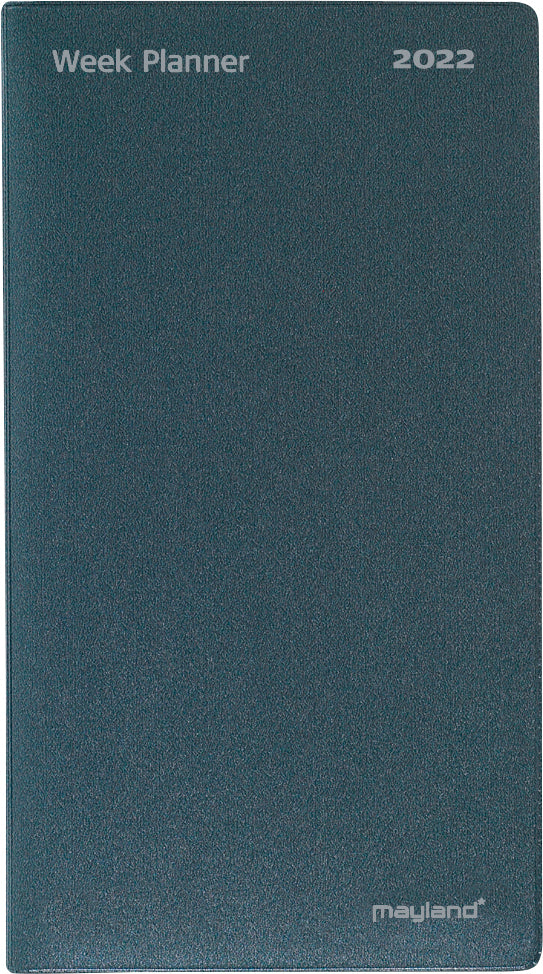 Index planner måned vinyl grå 2022 9 x 17 cm Mayland