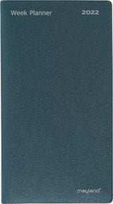 Index planner måned vinyl grå 2022 9 x 17 cm Mayland