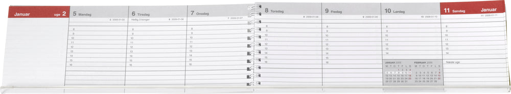 Uge bordkalender 2022 Mayland