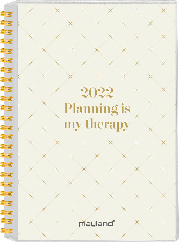 Ugekalender A5 højformat m/4 illu. pp 2022 Mayland