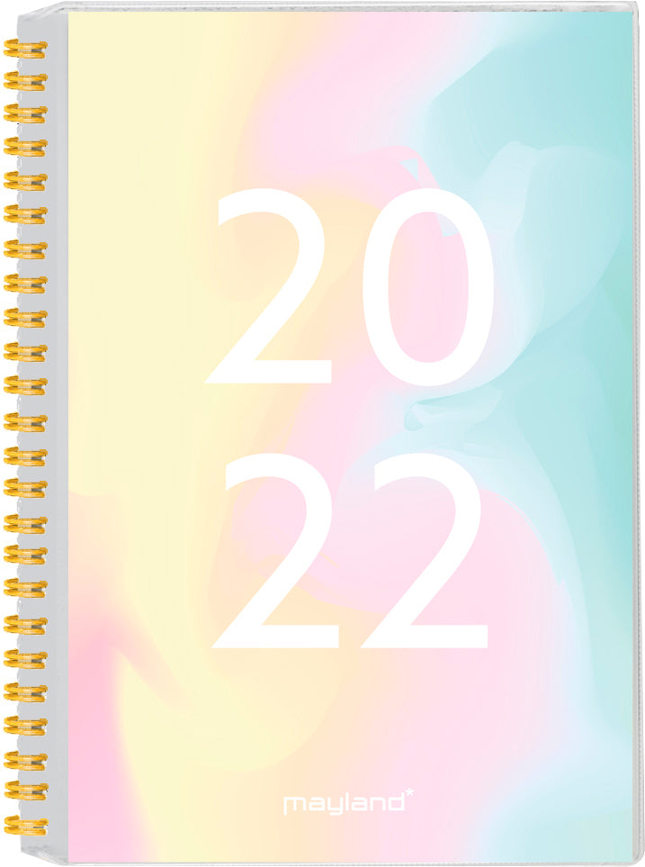 Ugekalender A5 højformat m/4 illu. pp 2022 Mayland