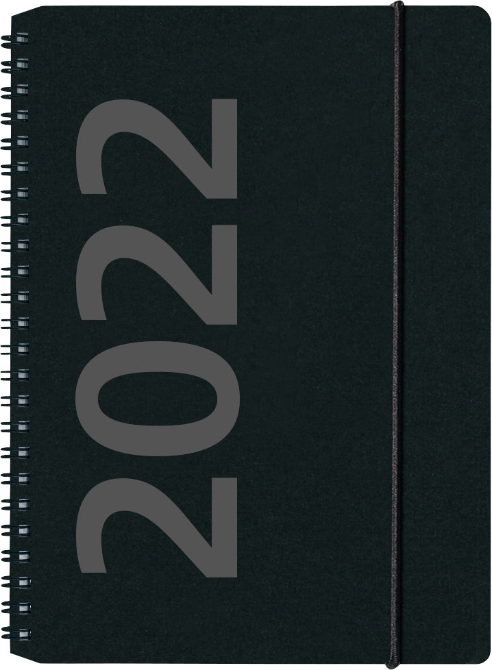 Ugekalender A5 pap matsort årstal 2022 Mayland