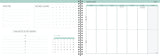 Life planner A5 week green ambitions 2022 Mayland