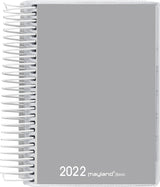 Basic spiralkalender 1 dag grå pp 2022 Mayland