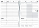 Basic A5 ugekalender grå pp 2022 15 x 21 cm Mayland