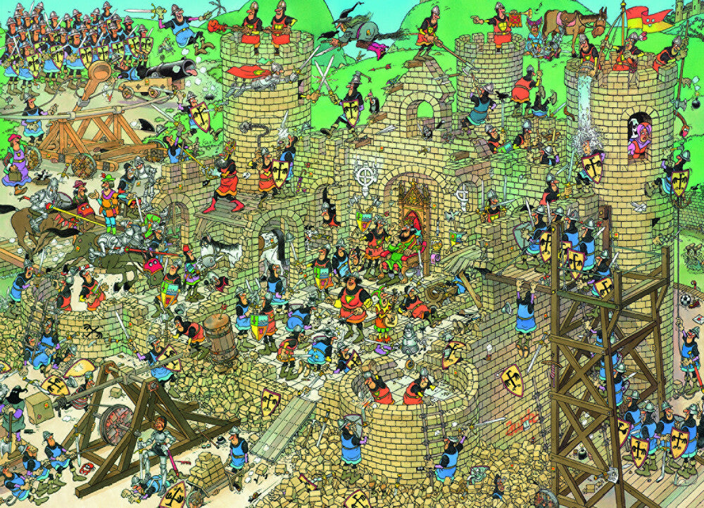 JVH Puslespil Castle Conflict 1000 brikker