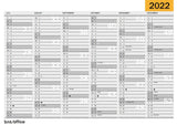 Vægkalender A4 2022 BNT