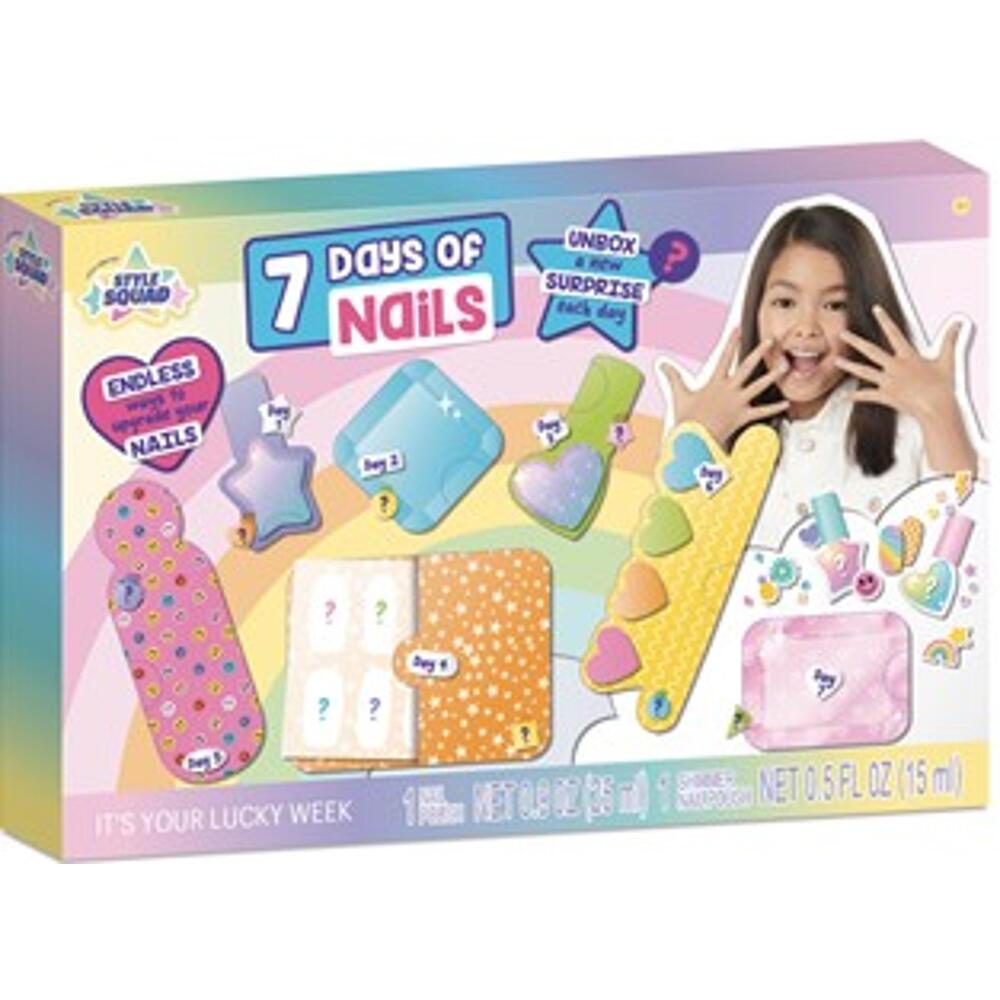 7 days of nails